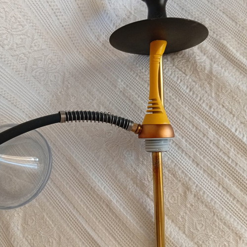 Heavy hookah 55 cm with glass base and X function design