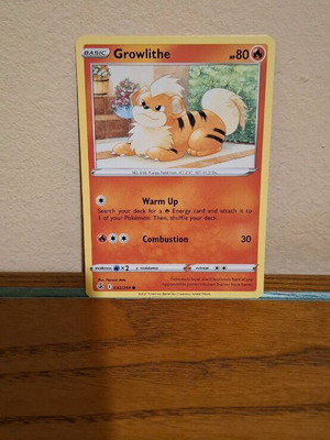 Pokemon Card Growlithe σαν καινούργιο