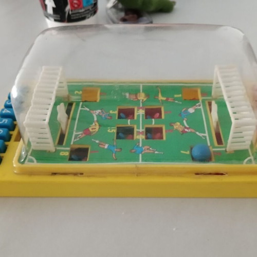 Vintage football toy 1980s, fully functional