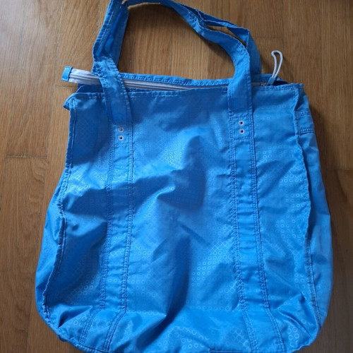 Nike shoulder bag like new, large size, blue, with inner wallet