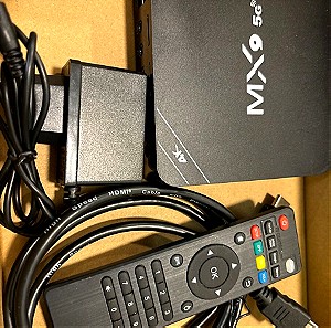 Android TV box MX9 4K 8 / 128 GB
