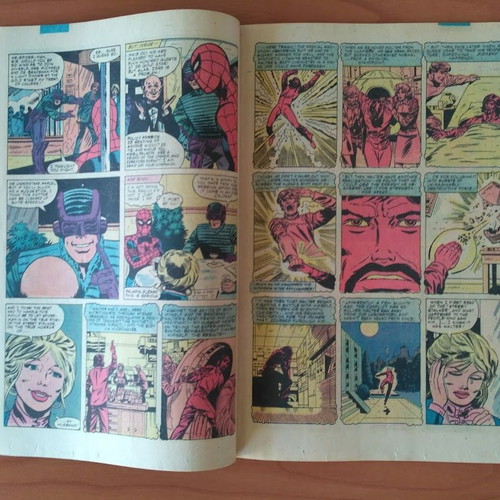 Spider-Man and Paladin #108 used Marvel comic 1981