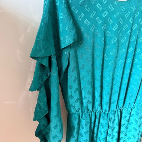 Vintage one-piece jumpsuit like new, turquoise