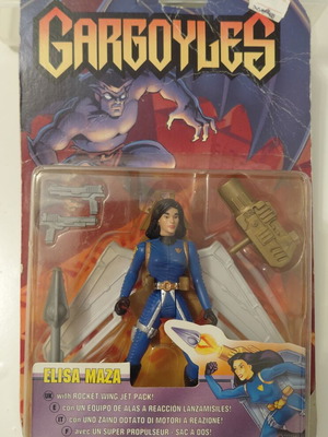 Vintage Gargoyles Elisa Maza Action Figure sealed Kenner 1995