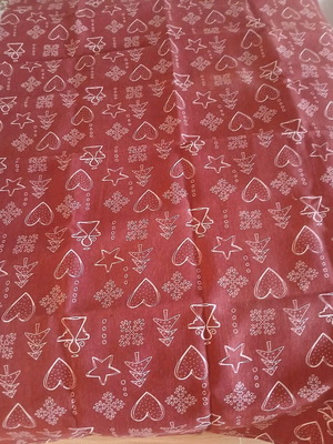 Christmas tablecloth, like new, 1.80 x 1.33 m