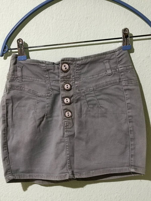 Women's skirt used, gray, size S/36/8