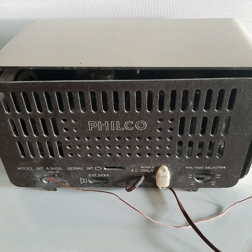 Philco 1953 vintage radio from England used