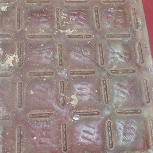 Sidewalk glass tiles used, pack of 4 pieces 25x25 cm