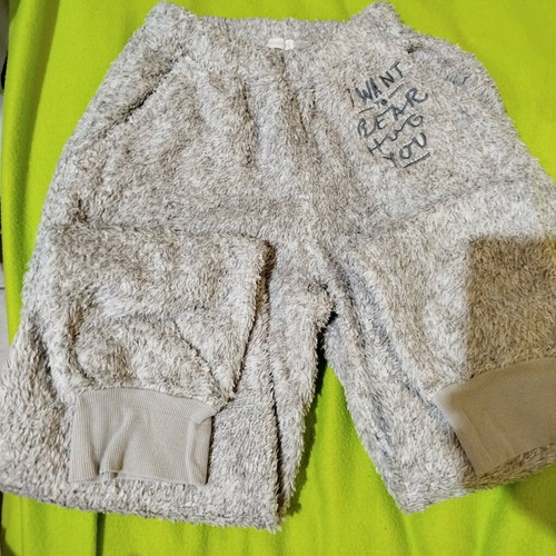 Oysho pajama pants xs grey fluffy like new