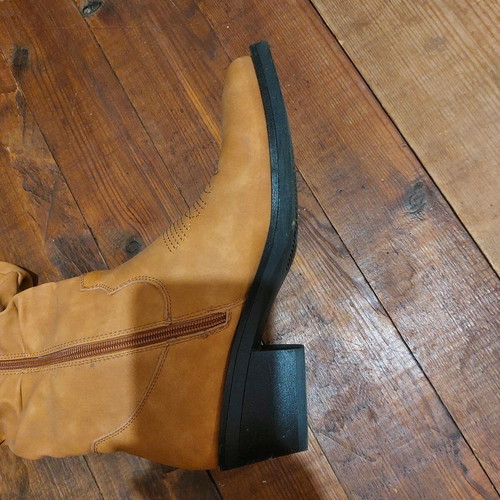 Long brown boots size 38 like new