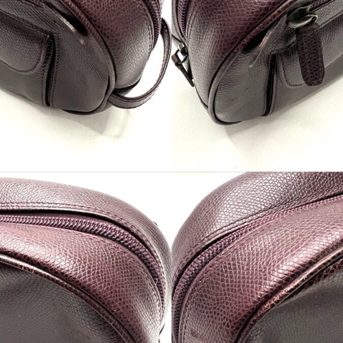 Gianni Versace vanity case used, purple
