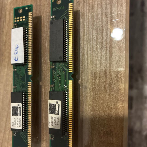Ram Simms 72pins EDO memory used for Retro PC