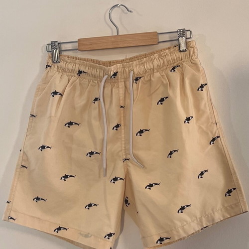 H&M swimwear used with orca print, size 164 cm