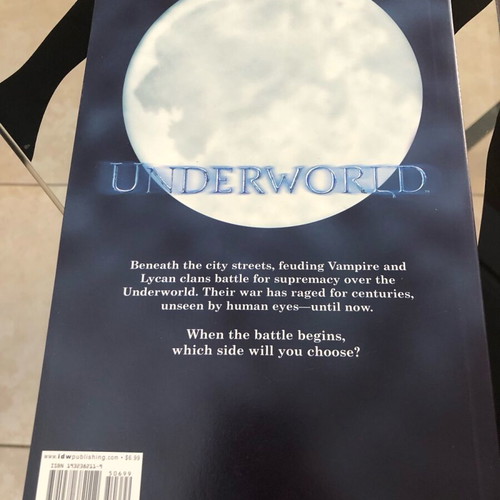 Underworld Set of 4 NM/M Movie Adaptation Prestige Format and Red in Tooth and Claw 1-3 IDW Comics new