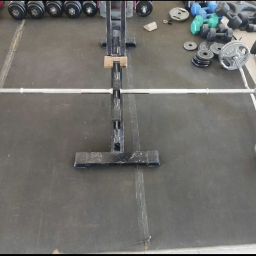Barbell bar for weights, 20 kg, approx. 180 cm