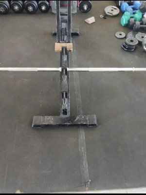 Barbell bar for weights, 20 kg, approx. 180 cm