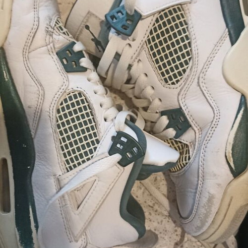 Air Jordan 4 Retro GS "Oxidized Green" sneakers, size 39