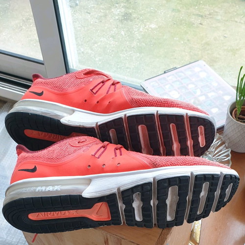 Nike Air Max Sequent 3 orange size 47.5 like new