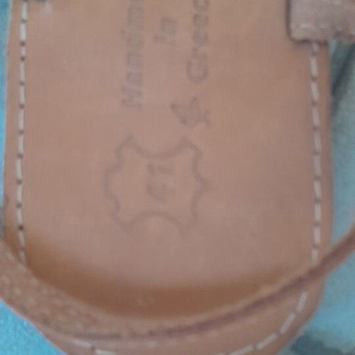 Sandals like new, beige, size 41, platform style