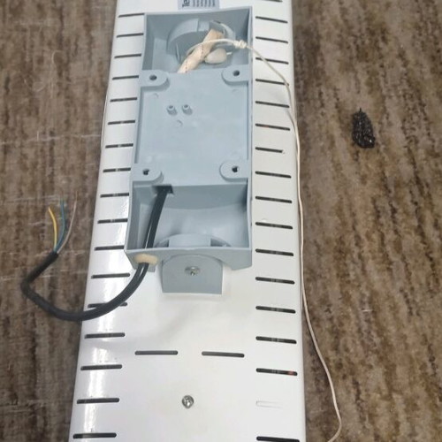 Wall-mounted heater used