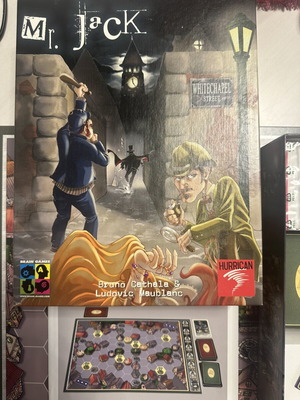Mr. Jack Board Game new, for 2 players 9+