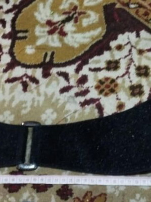 Γυναικεία μεγάλη μαύρη ζώνη καινούργια, μέγεθος 95