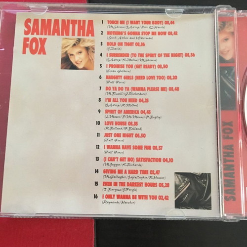 Samanta Fox The Very Best CD used, pop