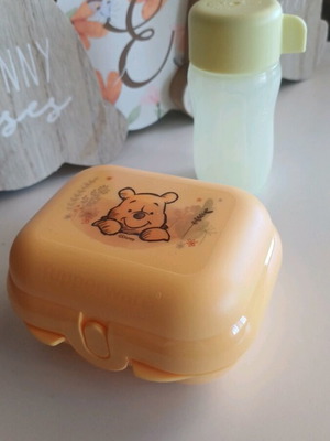 Small Twin Set and 90ml Bottle Tupperware new