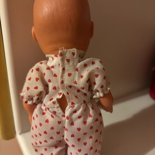 Small baby doll used, approximately 25 cm