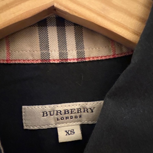 Burberry women's black shirt XS used