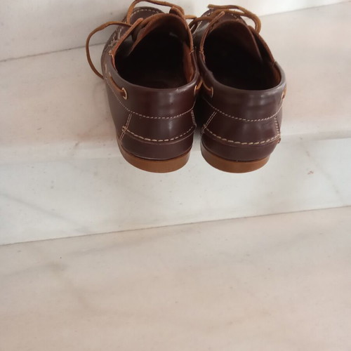 Leather sailing shoes used, very good condition