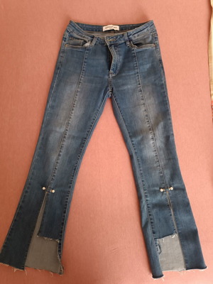 Vintage flared jeans Queen Hearts, like new, size M 38 10, blue