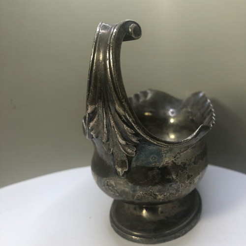 Elkinginton silver plated English gravy boat used