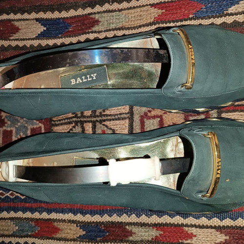 Bally shoes used, gray, size 39-39.5