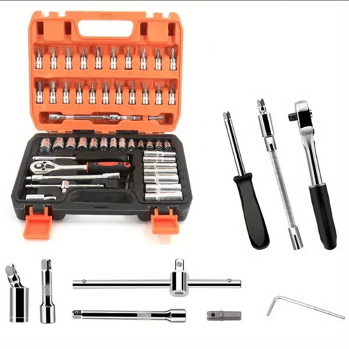 Socket Set 53 Pieces New with Bits and Extensions