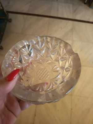 Murano ashtray very heavy like new