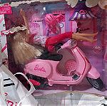  Barbie κουκλα και vespa