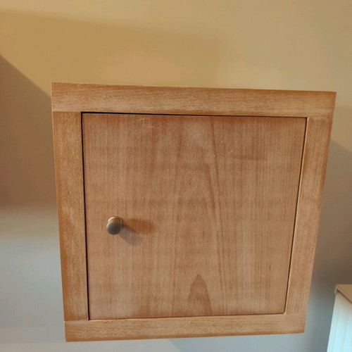 Wall unit with solid wood 4cm thick, like new