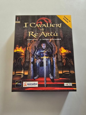 The Knights Of King Arthur I Cavalieri Di Re Artu PC game like new big box 2000