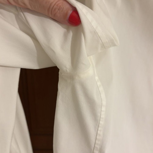 Saint Laurent shirt medium white used, stretch cotton