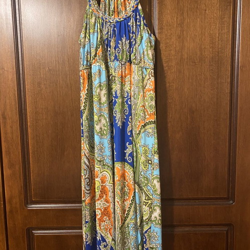 Paranoia summer long dress like new, colorful, size S-M