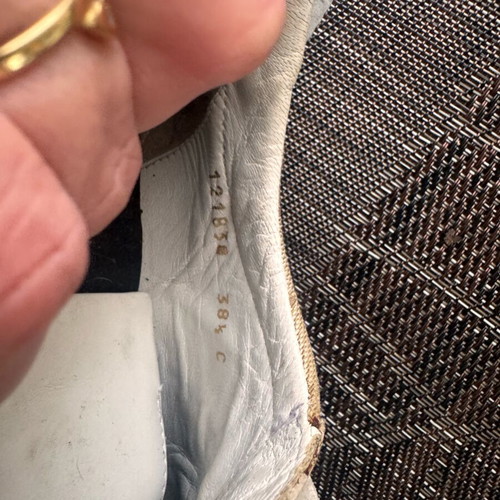 Shoes used, size 38