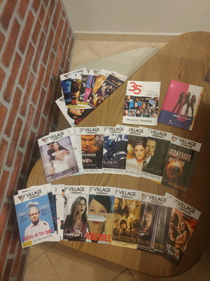Προγράμματα Village Cinemas 2001-2005 μεταχειρισμένα, πακέτο 26 με 2 δώρα