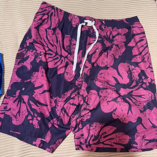 E-Bound swim shorts like new, purple with dark purple