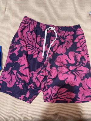 E-Bound swim shorts like new, purple with dark purple
