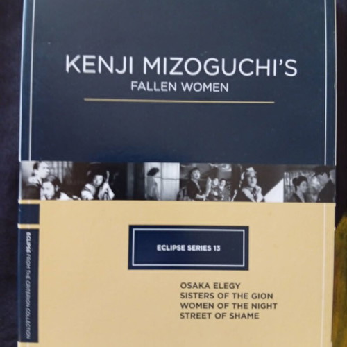 Kenji Mizoguchi's Fallen Women DVD box set, Criterion Eclipse Series 13