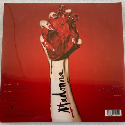 Madonna Rebel Heart Tour box set used, special autographed edition