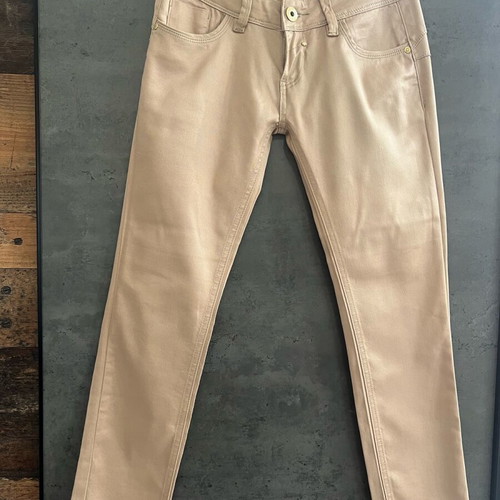 Blue Rags women's five-pocket jeans pants like new, size 38, beige