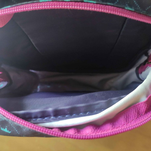 Herlitz Crown purple kindergarten backpack used