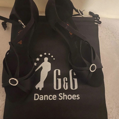 G&G women's Latin dance shoes size 40.5 new, black